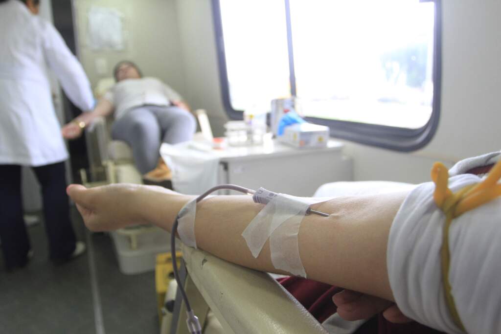 Para aumentar o estoque de sangue