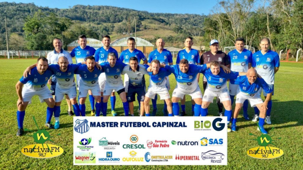 Master Futebol Capinzal volta a vencer na Baixada Rubra