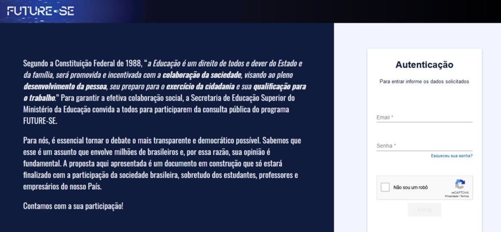 Consulta pública ultrapassa 40 mil cadastrados