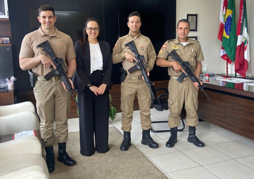Projeto do Ministério Público garante novos armamentos para a Polícia Militar