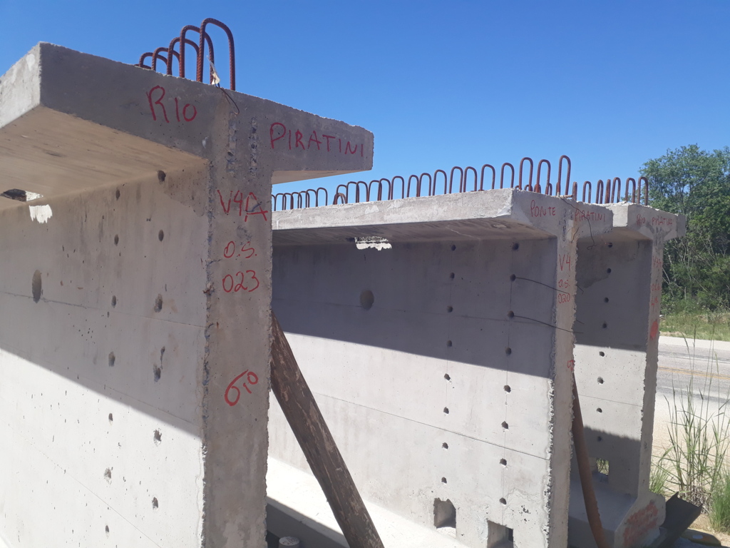 Ponte de acesso a Piratini está em fase final de construção