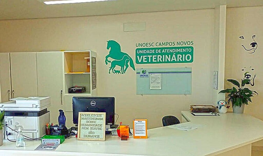 Unidade de Atendimento Veterinário da Unoesc Campos Novos está à disposição para atender animais do caso de maus-tratos