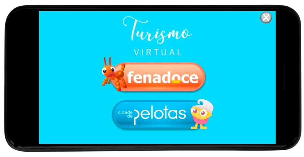 Fenadoce 2019 apresenta realidade aumentada no app Turismo Virtual