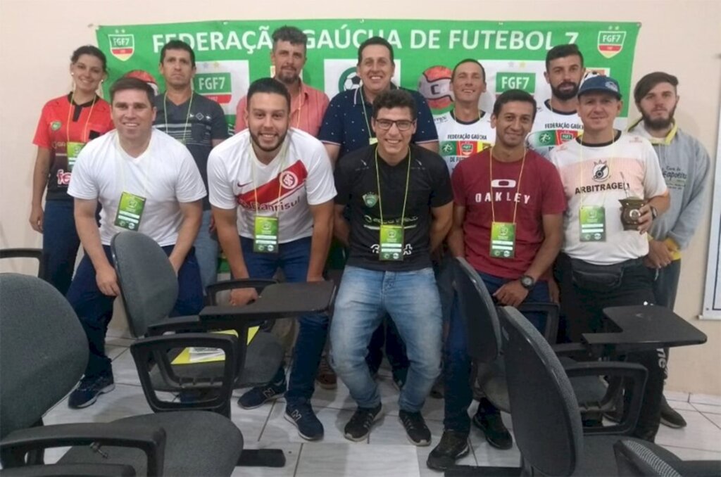 Atualização de árbitros de  Futebol 7 em Pinhal da Serra
