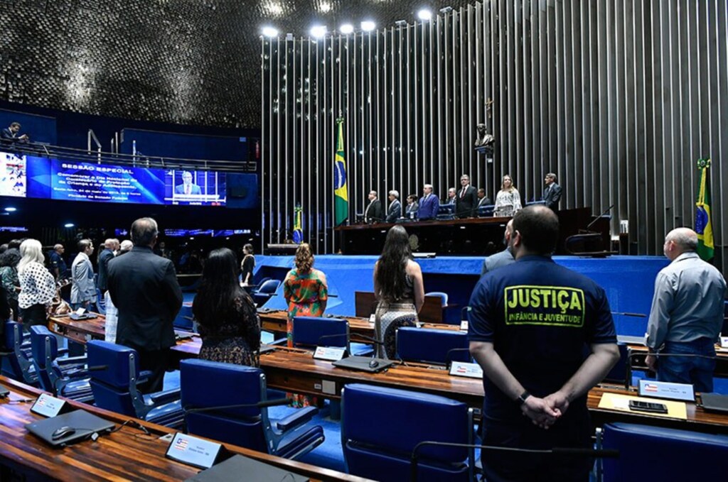 Sessão no Senado destaca papel do agente de proteção de crianças e adolescentes