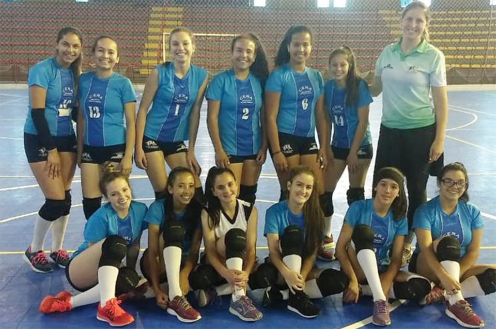 Voleibol de Anita se classifica para etapa estadual da OLESC