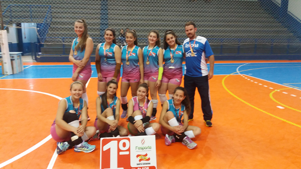 Equipes de voleibol de Celso conquistam 1º lugar na microrregional nos JASC e JESC