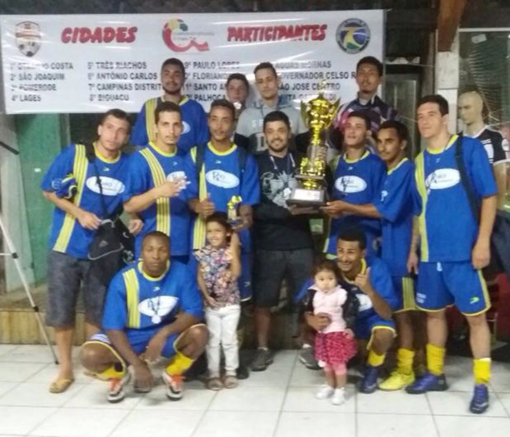 Time de Anita é vice-campeão  estadual no Futebol 7