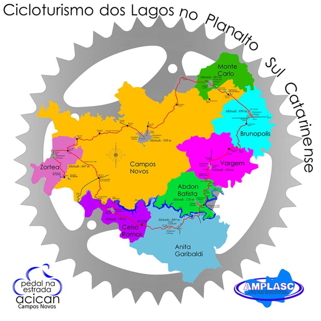 Municípios passam a integrar circuito para ciclistas