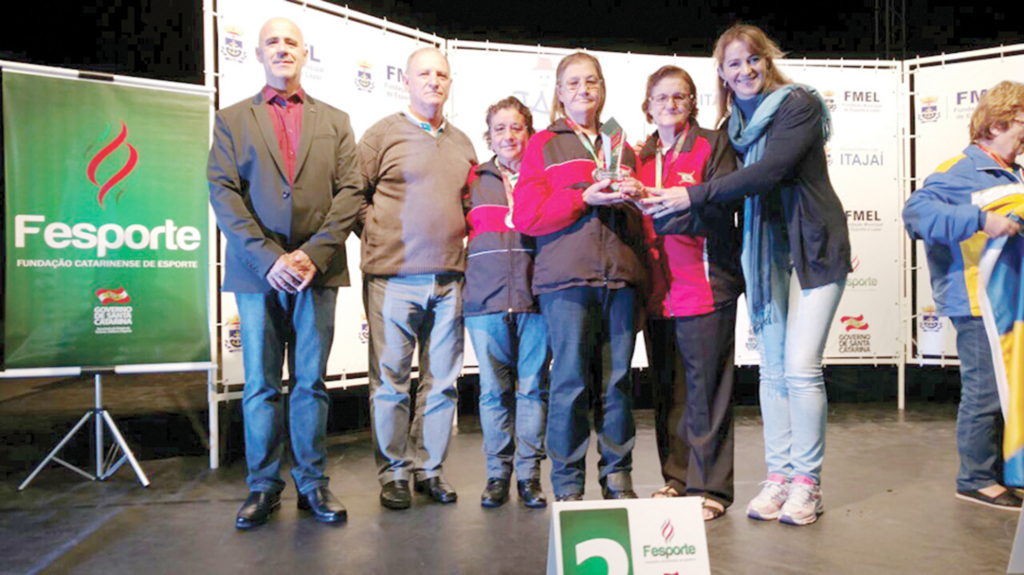 Abdon Batista é vice-campeão estadual no dominó feminino da 3ª idade