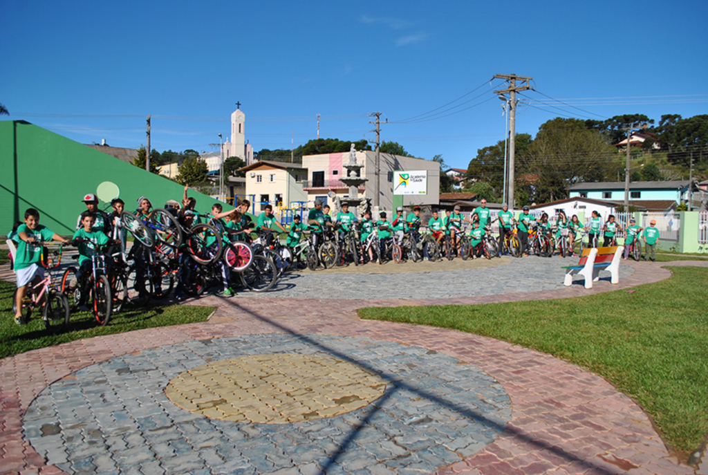 Dia do Pedal reúne ciclistas em Anita Garibaldi