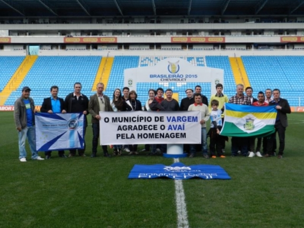 Vargem recebe homenagem do Avaí Futebol Clube