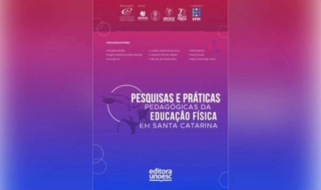 Assessoria de Imprensa / Marketing e Comunicação Unoesc Joaçaba - A obra conta com resumos enviados por profissionais e acadêmicos de Educação Física relatando ações, atividades, projetos e pesquisas que exemplificam e descrevem o trabalho realizado.