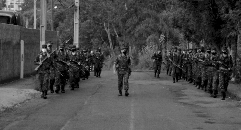 Tiro de Guerra de Joaçaba realiza marcha a pé de 8 km