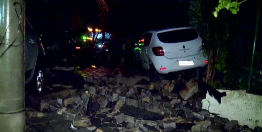 Temporal deixa pelo menos três mortos no Rio de Janeiro