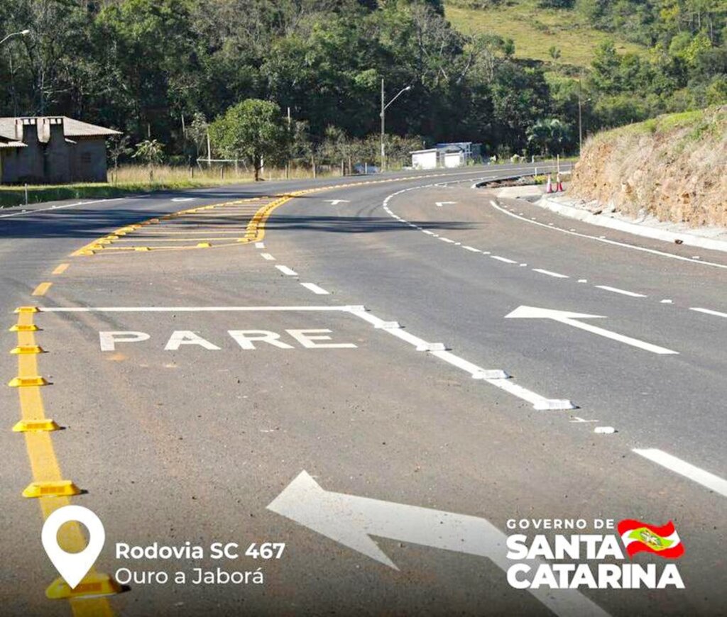  - SC 467 REVITALIZADA NO TRECHO DE OURO A JABORÁ