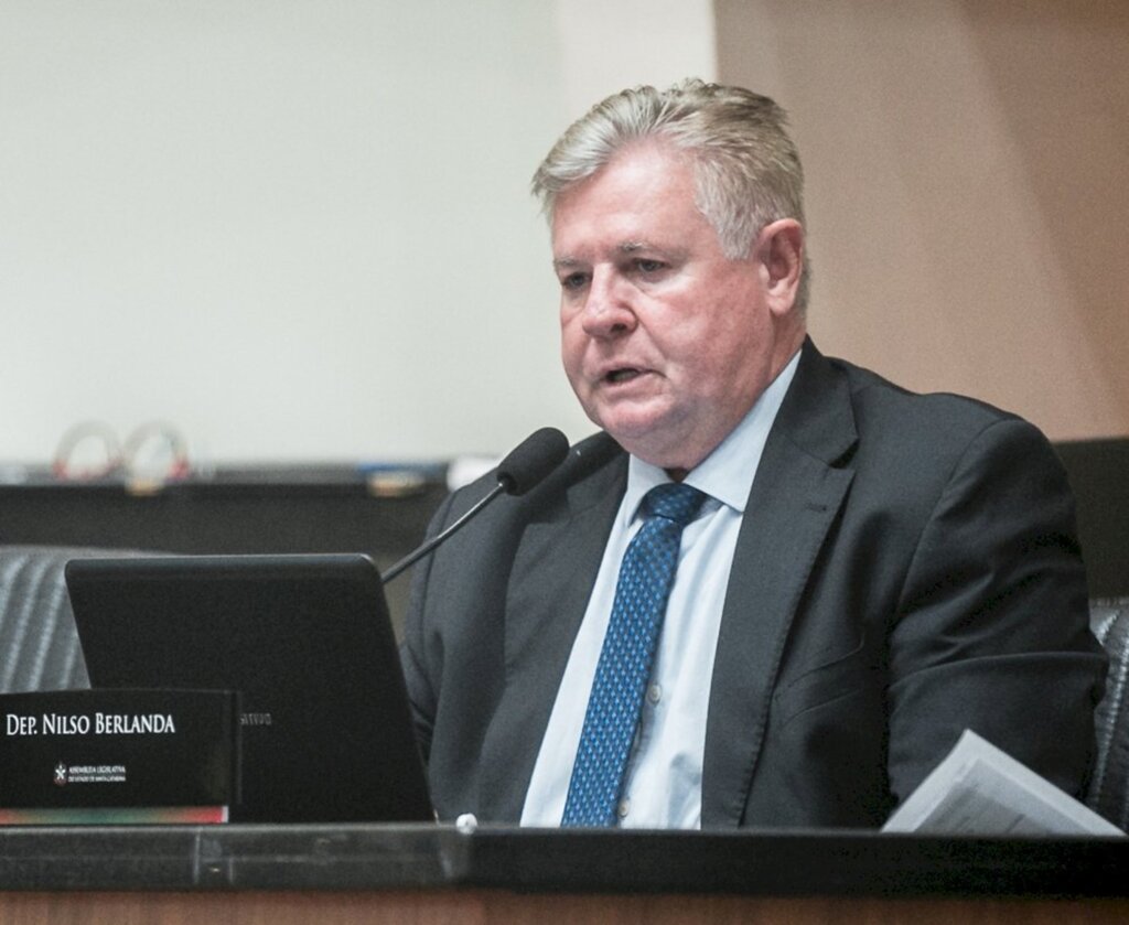 Crédito da Foto: Bruno Carneiro/Agência AL - Deputado Nilso Berlanda.