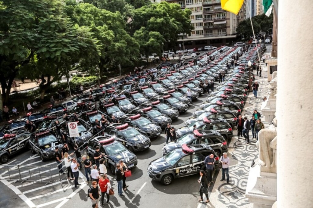 Segurança Pública do RS recebe 112 viaturas e 2 mil coletes balísticos