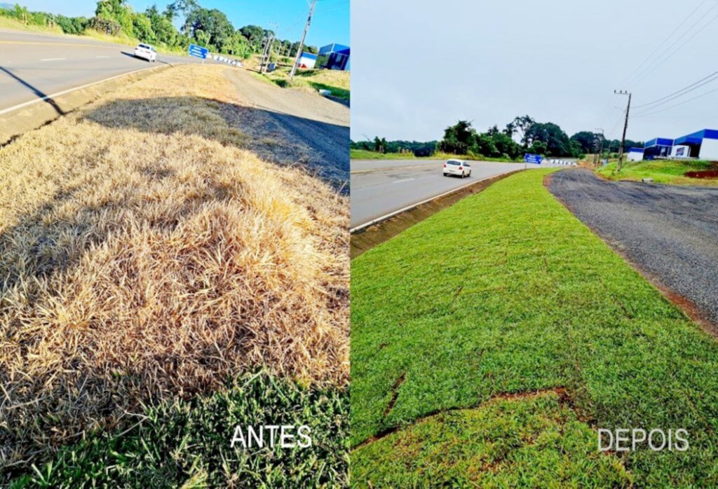 REALIZADA REVITALIZAÇÃO PAISAGÍSTICA NO DISTRITO INDUSTRIAL DE LACERDÓPOLIS