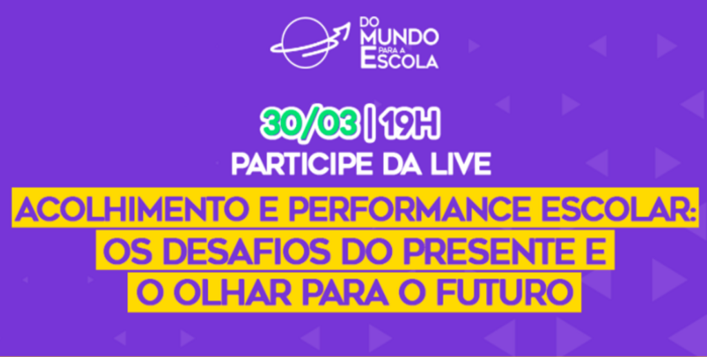 Thais Ribeiro - DRONE Comunicação - Live sobre acolhimento e performance escolar discute os desafios da educação no presente e reflete sobre o futuro