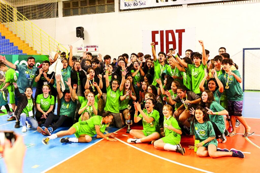 COC LAGES participa da primeira Edição das Olimpíadas das Escolas COC de Santa Catarina e conquista excelentes resultados, além de trazer para Lages o título de melhor torcida da competição.