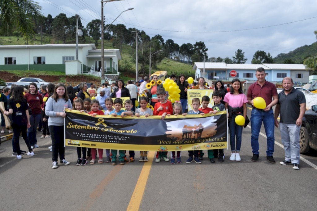 Setembro Amarelo foi tema de ação no município de Abdon Batista