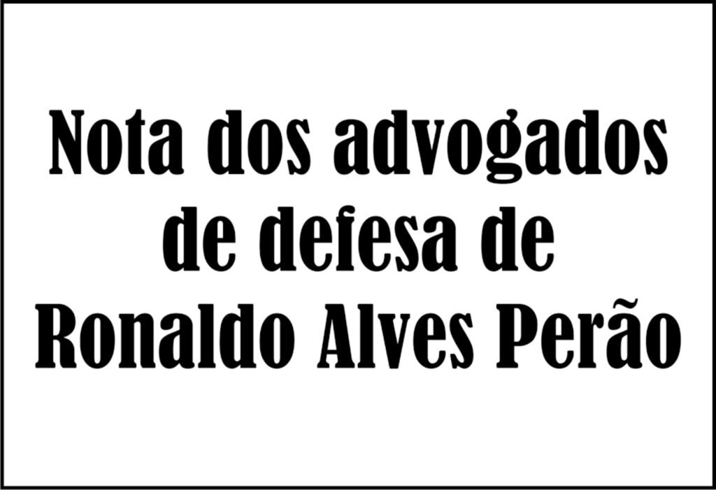 Advogados de defesa do acusado pela morte de Ana Kemilly emitem nota