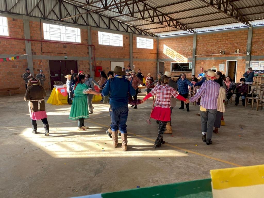 Óia que arraiá bunito em Pinhal da Serra