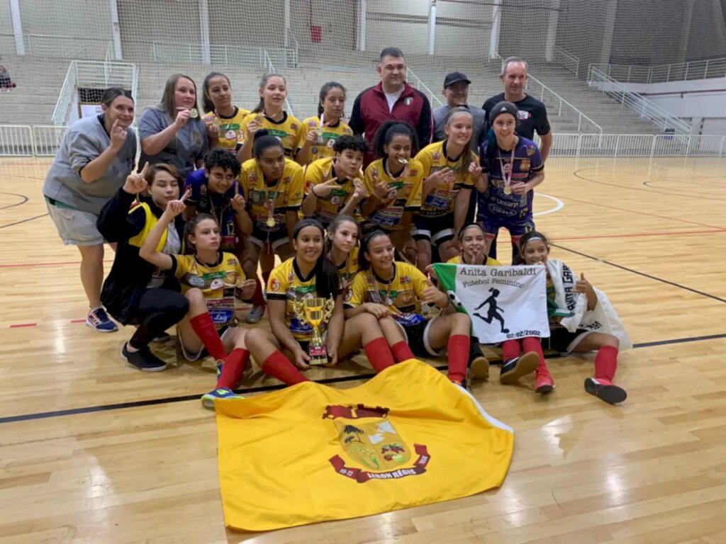 Mais títulos conquistados pelo Futsal Feminino de Anita