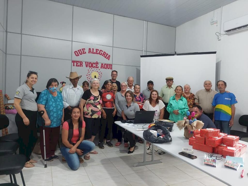 Grupo de Idosos Feliz Idade retorna as atividades presenciais em Celso Ramos