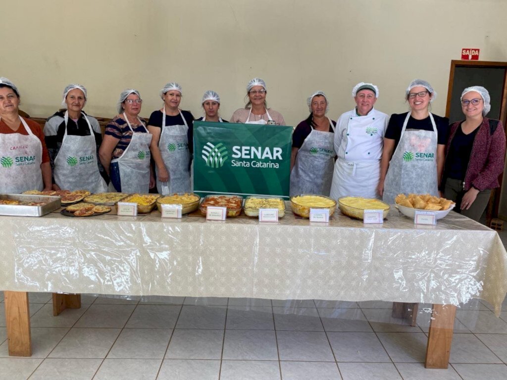 Curso de produção de massas caseiras para congelamento é realizado em Cerro Negro