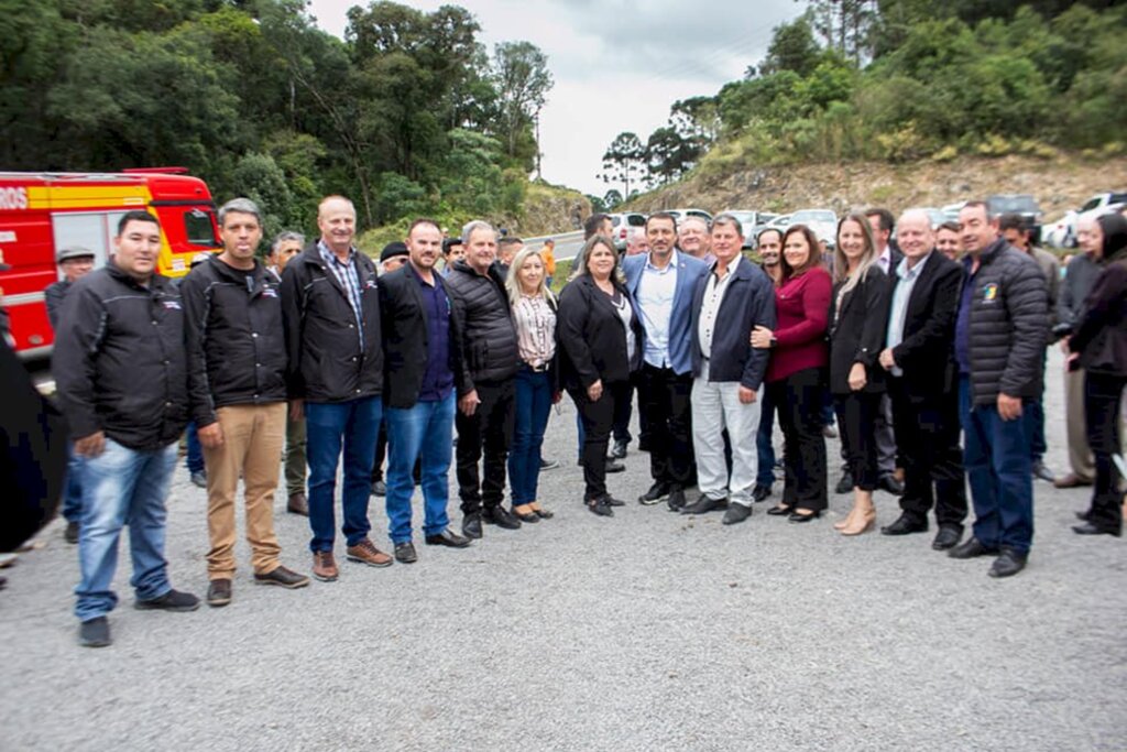 Pavimentação asfáltica da SC - 390 inaugurada!