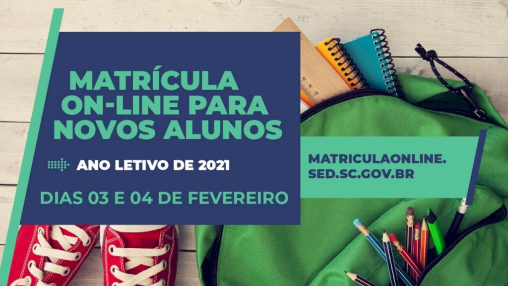 Educação estadual realiza pré-matrícula on-line para novos alunos nesta quarta e quinta