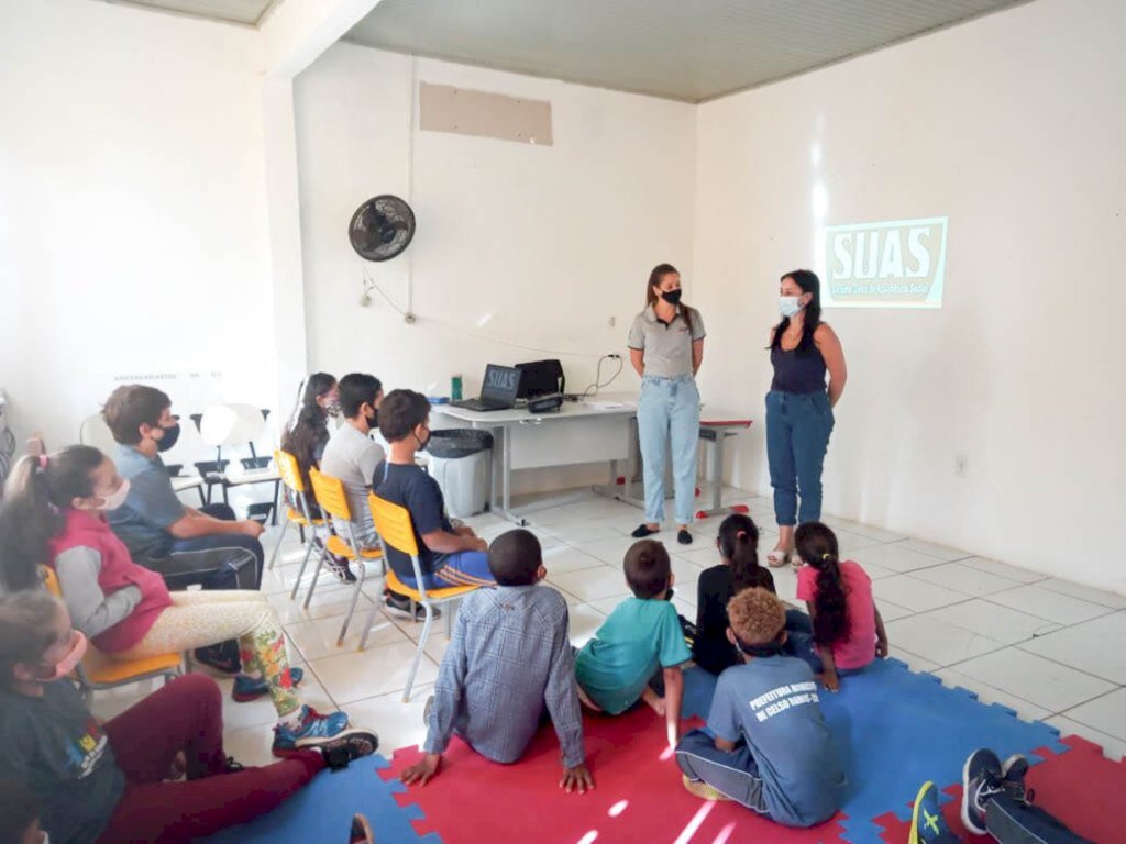 Iniciada as atividades do SCFV em Santo Antonio, Celso Ramos