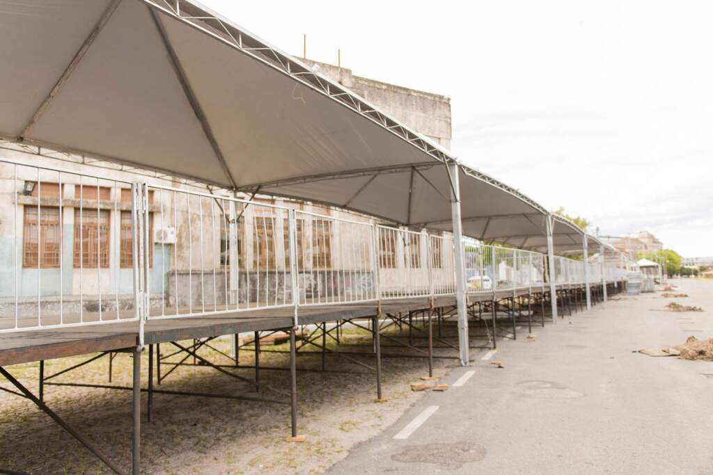 Passarela do Samba começa a tomar forma