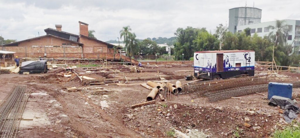 Em breve Joaçaba terá serviços de Radioterapia: Obra está em andamento - Está em andamento em Joaçaba mais uma importante obra para o Município e toda região.