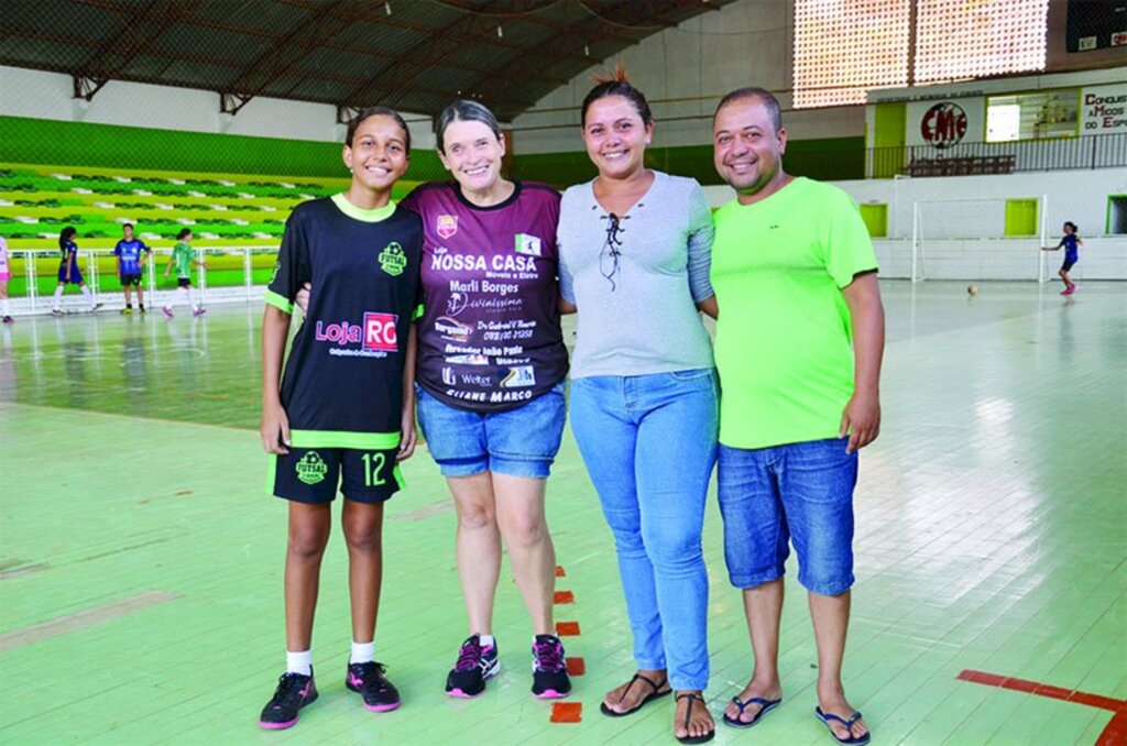 Anita Garibaldi acolhe mais uma atleta vinda da Paraíba