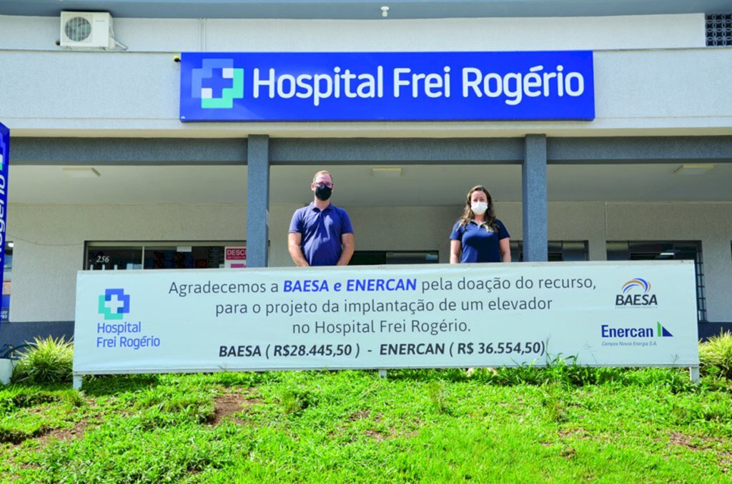 BAESA e ENERCAN repassam recursos  ao Hospital Frei Rogério