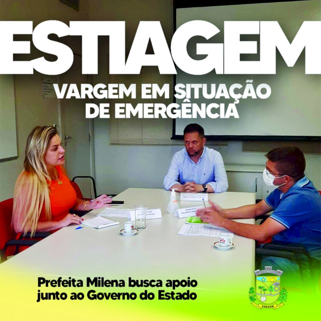 Estiagem afeta diversos setores e município de Vargem decreta situação de emergência