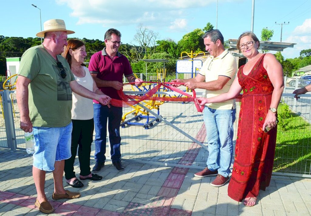 Inaugurada a Praça Celeste Beltrame no Distrito da Lagoa da Estiva em Anita Garibaldi