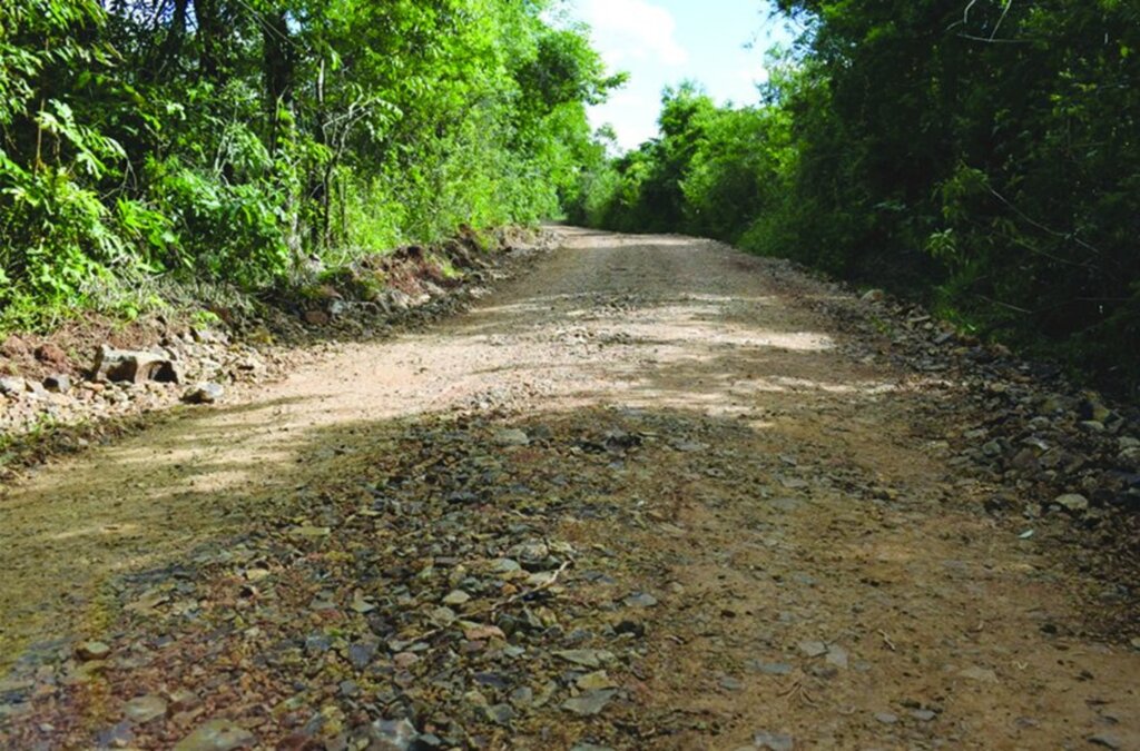 Secretaria Municipal de Obras de Cerro Negro da continuidade nos trabalhos de manutenção das estradas pelo interior