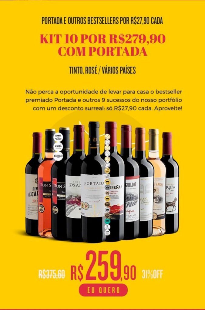 Vinhos premiados com até 50%OFF e FRETE GRÁTIS em todo o site, confira! - Vinhos premiados com até 50%OFF e FRETE GRÁTIS em todo o site, confira!