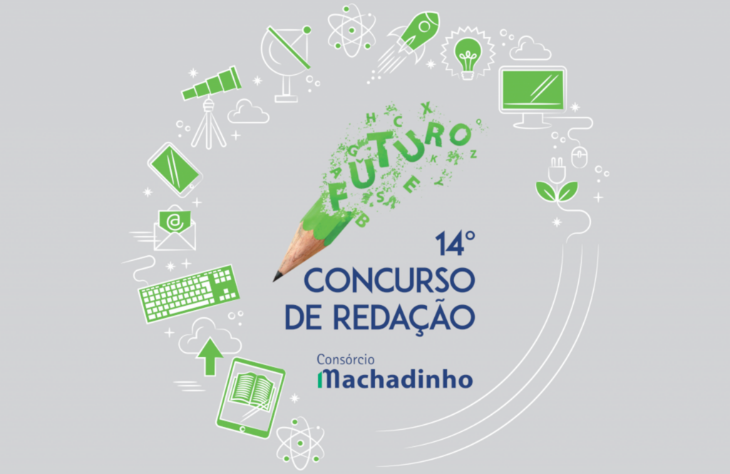 Ana Paula Roncaglio Spudeit Assessora de Imprensa - O Consórcio Machadinho realizará no dia 27 de novembro a Live de premiação do 14º Concurso de Redação.