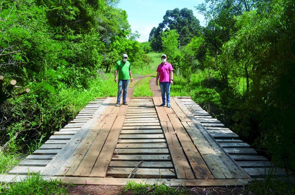  - Ponte reformada na Localidade Rincão da Gralha