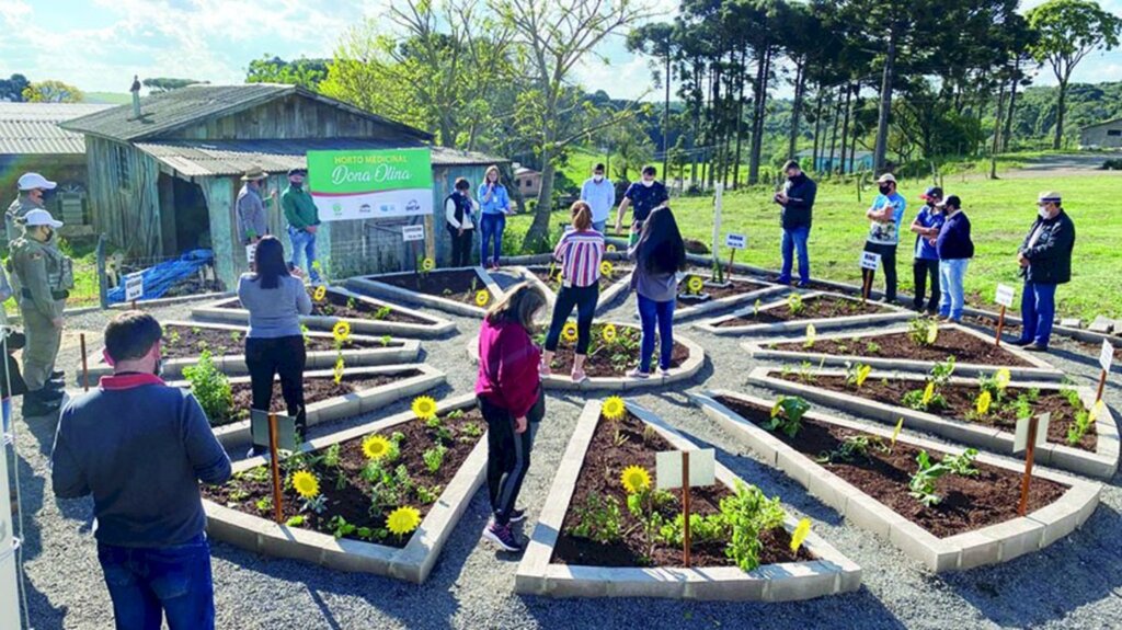 Horto Medicinal Dona Olina é inaugurado em Pinhal da Serra