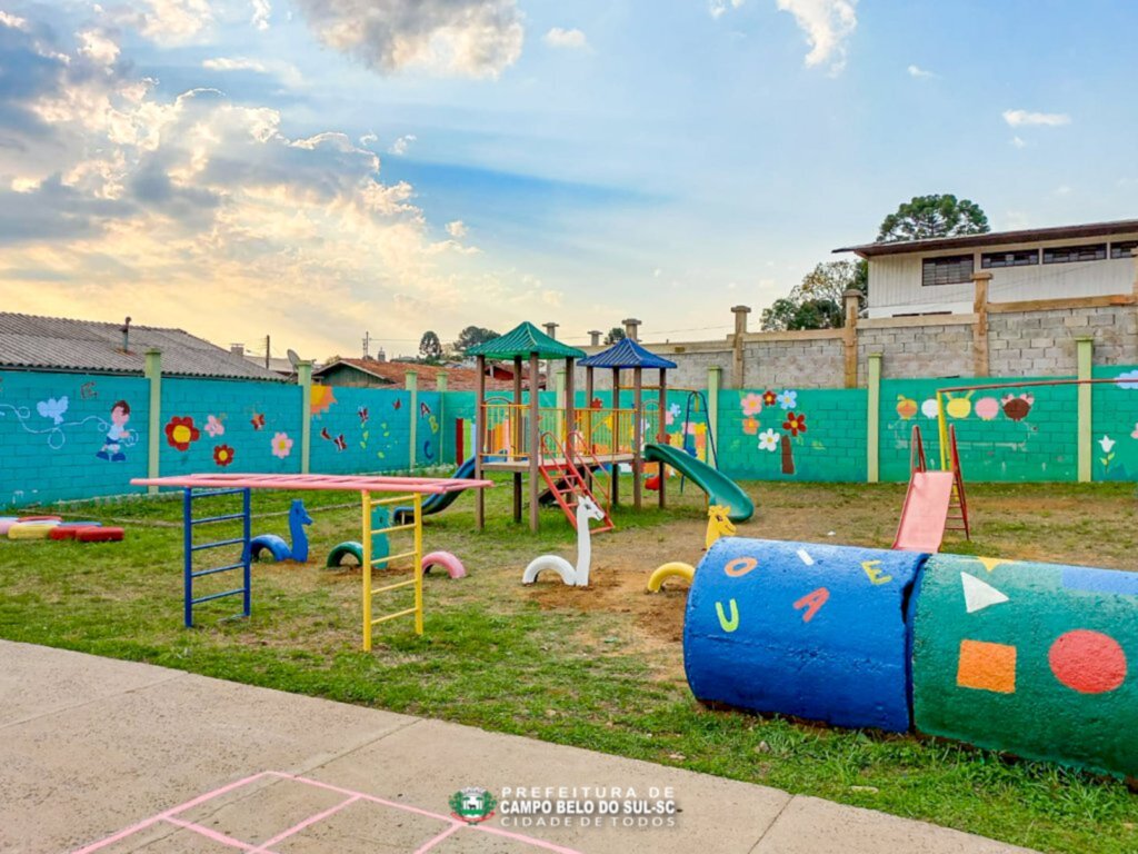 Secretaria de Educação realizou o mutirão do bem na E.E.I Pingo de Gente em Campo Belo do Sul