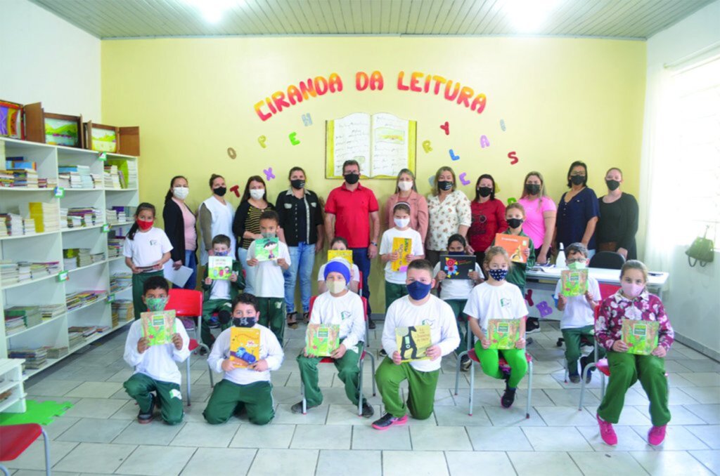 Secretaria Municipal de Educação desenvolve projeto voltado à leitura em Anita Garibaldi