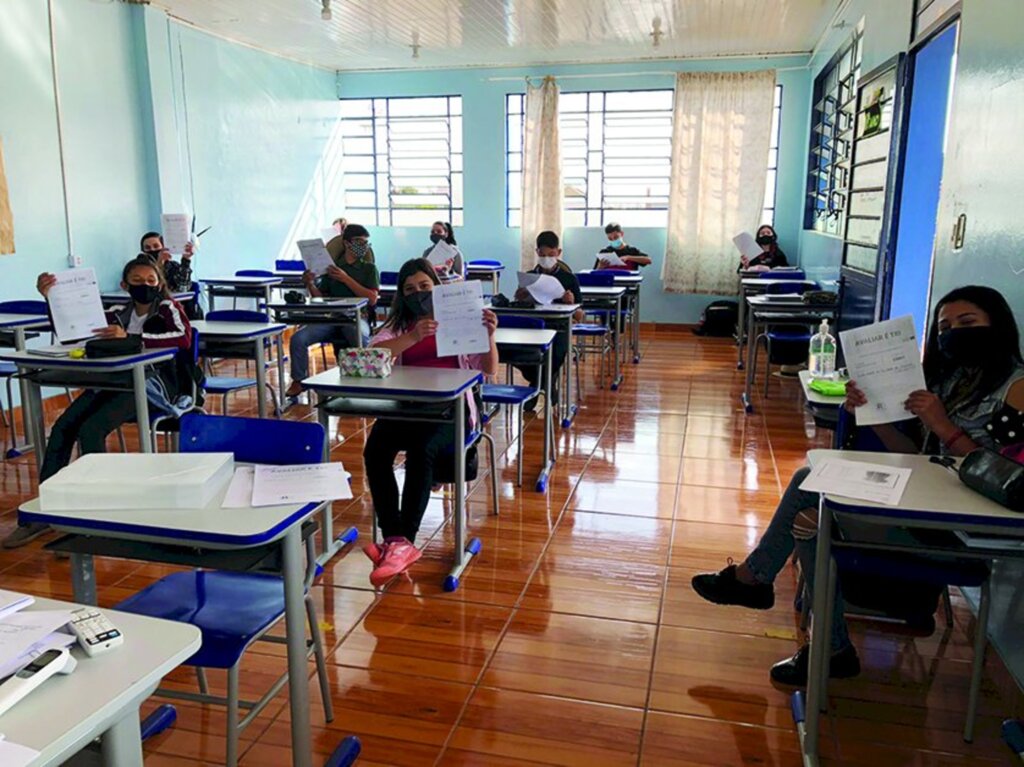 Secretaria municipal de educação de pinhal da Serra  realiza avaliação diagnóstica dos seus estudantes