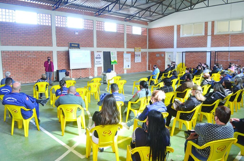 No Dia Nacional da Saúde, profissionais da área participaram de atividade especial em Anita Garibaldi