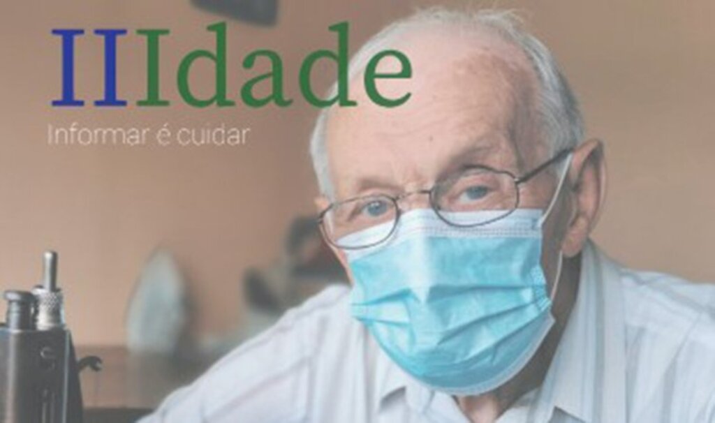 Diplomada da Unoesc cria revista sobre Covid-19 voltada para idosos - Capa revista IIIdade